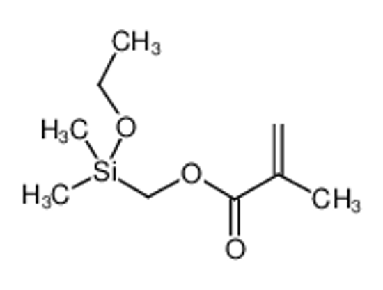 Picture of [ethoxy(dimethyl)silyl]methyl 2-methylprop-2-enoate