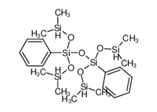 Picture of [[bis[(dimethyl-λ<sup>3</sup>-silanyl)oxy]-phenylsilyl]oxy-(dimethyl-λ<sup>3</sup>-silanyl)oxy-phenylsilyl]oxy-dimethylsilicon