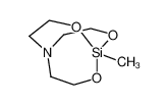 Picture of 5-methyl-4,6,11-trioxa-1-aza-5-silabicyclo[3.3.3]undecane