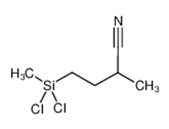 Picture of 4-[dichloro(methyl)silyl]-2-methylbutanenitrile