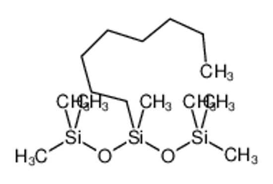 Picture of trimethyl-(methyl-octyl-trimethylsilyloxysilyl)oxysilane