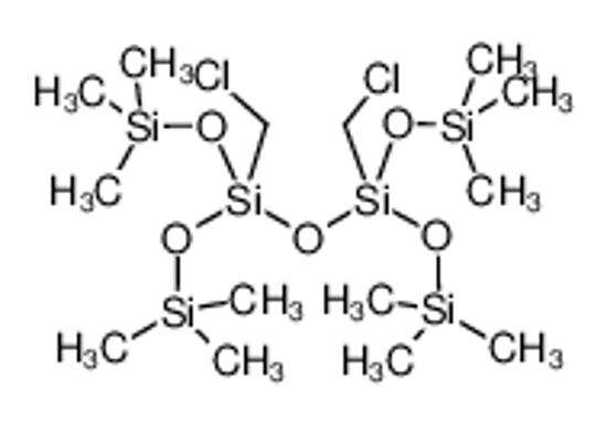 Picture of chloromethyl-[chloromethyl-bis(trimethylsilyloxy)silyl]oxy-bis(trimethylsilyloxy)silane