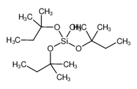 Imagem de hydroxy-tris(2-methylbutan-2-yloxy)silane