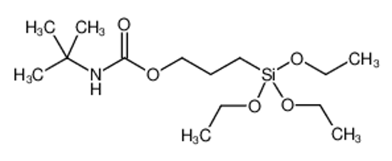 Picture of N-tert-butyl-N-(3-triethoxysilylpropyl)carbamate