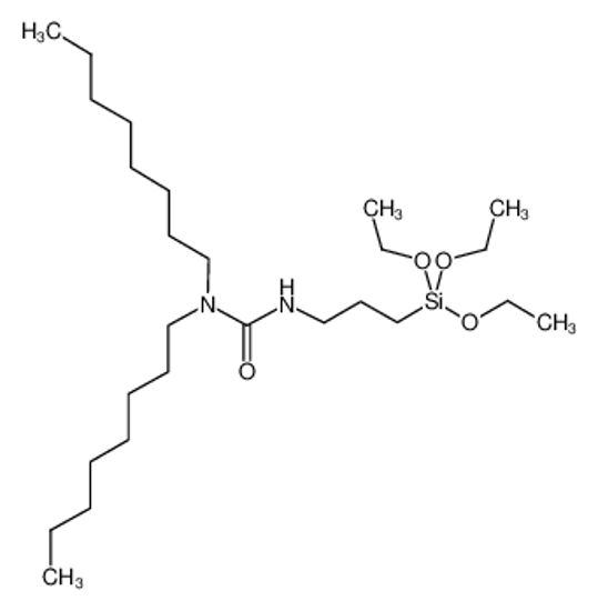Picture of 1,1-dioctyl-3-(3-triethoxysilylpropyl)urea