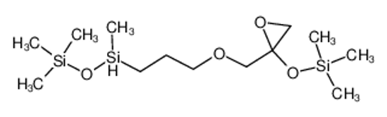 Picture of trimethyl-[methyl-[3-(oxiran-2-ylmethoxy)propyl]-trimethylsilyloxysilyl]oxysilane
