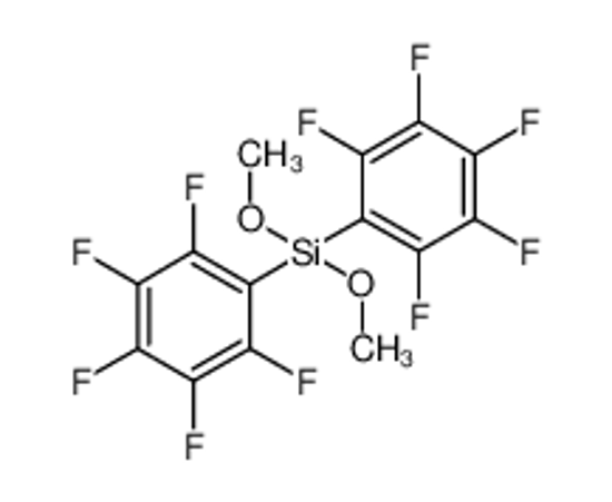 Picture of dimethoxy-bis(2,3,4,5,6-pentafluorophenyl)silane