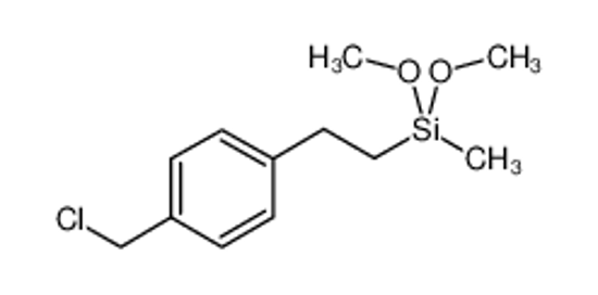 Picture of ((CHLOROMETHYL)PHENYLETHYL)METHYLDIMETHOXYSILANE