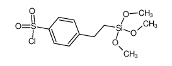 Picture of 2-(4-Chlorosulfonylphenyl)ethyltrimethoxysilane