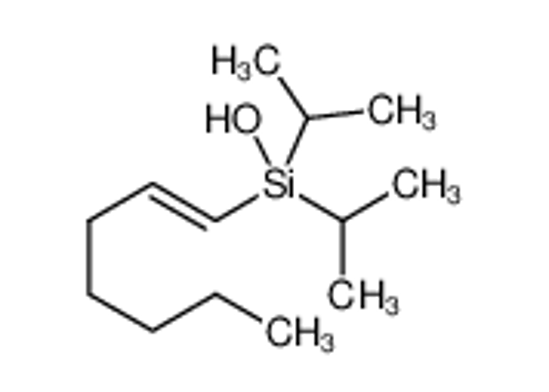 Picture of hept-1-enyl-hydroxy-di(propan-2-yl)silane