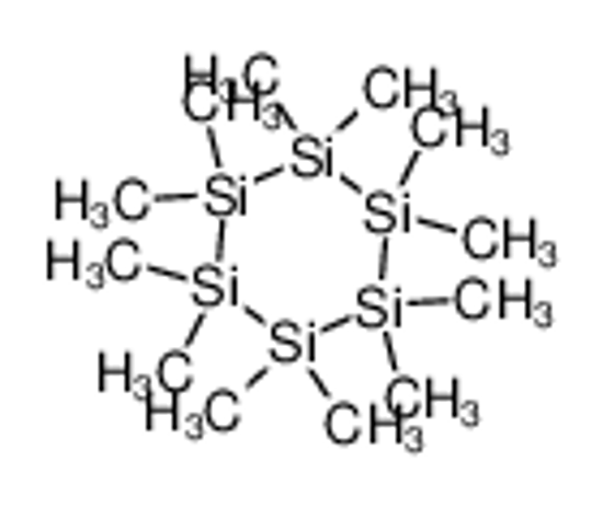 Picture of 1,1,2,2,3,3,4,4,5,5,6,6-dodecamethylhexasilinane