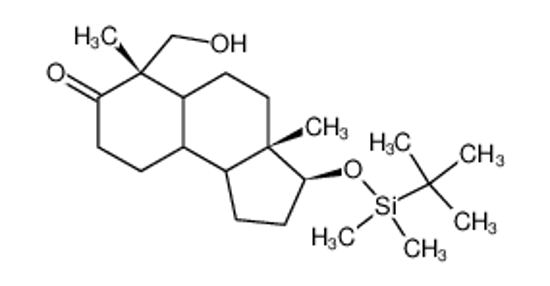 Imagem de (3S,3aS,6S)-3-[tert-butyl(dimethyl)silyl]oxy-6-(hydroxymethyl)-3a,6-dimethyl-1,2,3,4,5,5a,8,9,9a,9b-decahydrocyclopenta[a]naphthalen-7-one