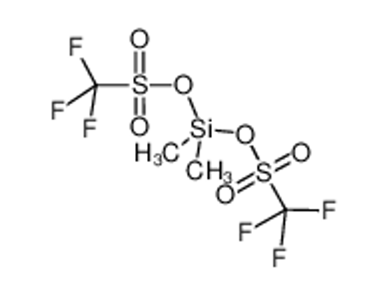 Picture of [dimethyl(trifluoromethylsulfonyloxy)silyl] trifluoromethanesulfonate