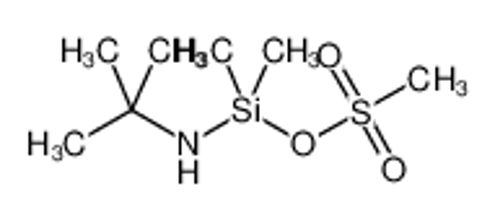 Picture of [(tert-butylamino)-dimethylsilyl] methanesulfonate