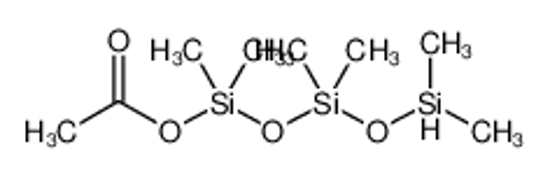 Picture of [[acetyloxy(dimethyl)silyl]oxy-dimethylsilyl]oxy-dimethylsilicon