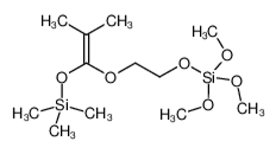 Изображение trimethyl-[2-methyl-1-(2-trimethylsilyloxyethoxy)prop-1-enoxy]silane