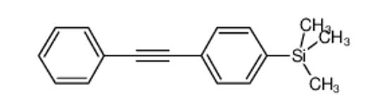 Picture of trimethyl-[4-(2-phenylethynyl)phenyl]silane