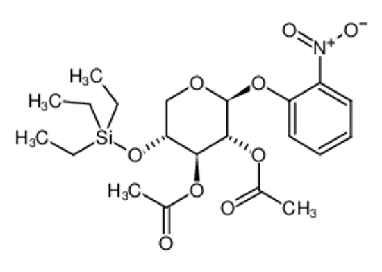 Picture of 2'-Nitrophenyl 2,3-Di-O-acetyl-4-O-triethylsilyl-β-D-xylopyranoside