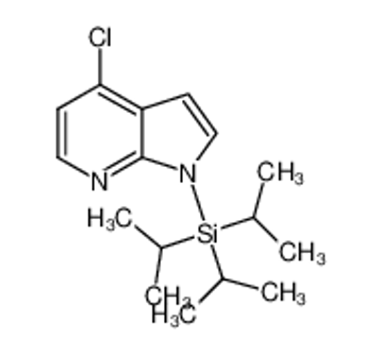 Imagem de 4-Chloro-1-(triisopropylsilyl)-1H-pyrrolo[2,3-b]pyridine
