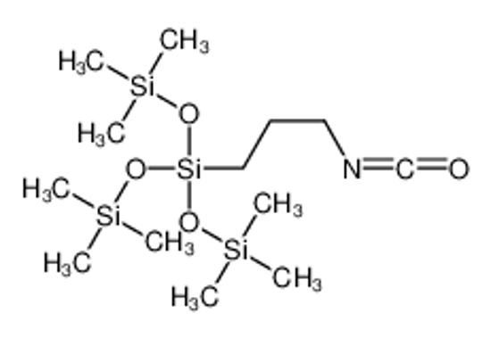 Picture of 3-isocyanatopropyl-tris(trimethylsilyloxy)silane
