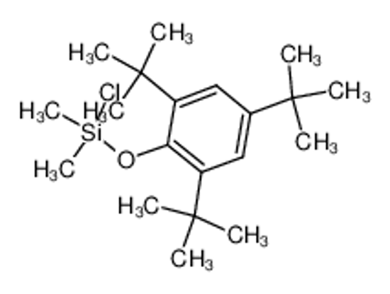 Picture of chloro-dimethyl-(2,4,6-tritert-butylphenoxy)silane