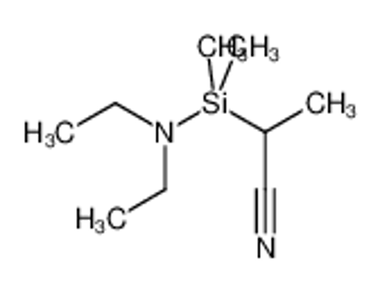 Изображение 2-[diethylamino(dimethyl)silyl]propanenitrile