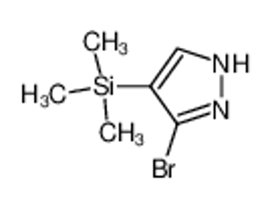 Picture of (5-bromo-1H-pyrazol-4-yl)-trimethylsilane
