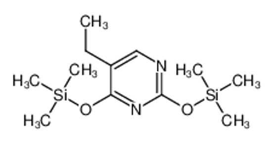 Picture of (5-ethyl-2-trimethylsilyloxypyrimidin-4-yl)oxy-trimethylsilane