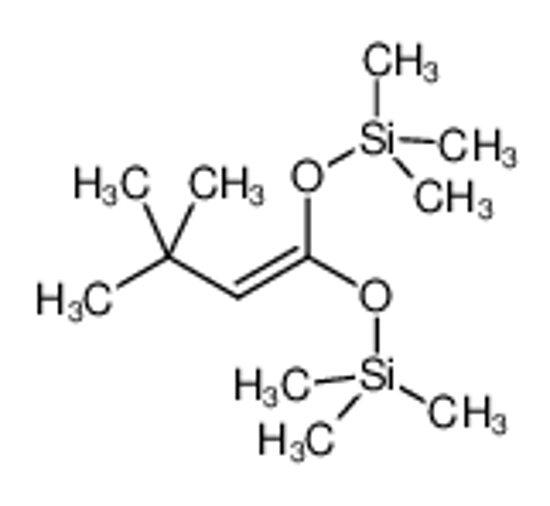 Picture of (3,3-dimethyl-1-trimethylsilyloxybut-1-enoxy)-trimethylsilane
