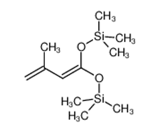 Picture of trimethyl-(3-methyl-1-trimethylsilyloxybuta-1,3-dienoxy)silane