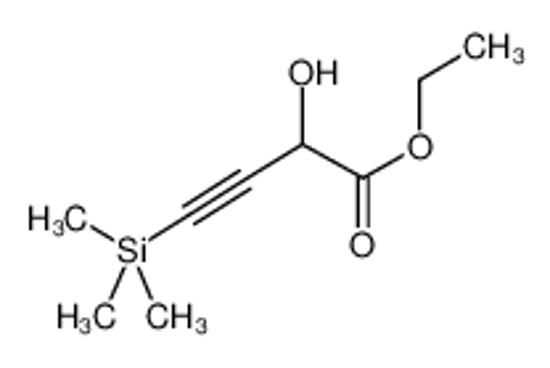 Picture of Ethyl 2-Hydroxy-4-(trimethylsilyl)-3-butynoate