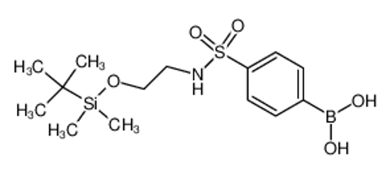 Picture of [4-[2-[tert-butyl(dimethyl)silyl]oxyethylsulfamoyl]phenyl]boronic acid