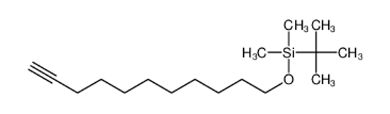Picture of tert-butyl-dimethyl-undec-10-ynoxysilane