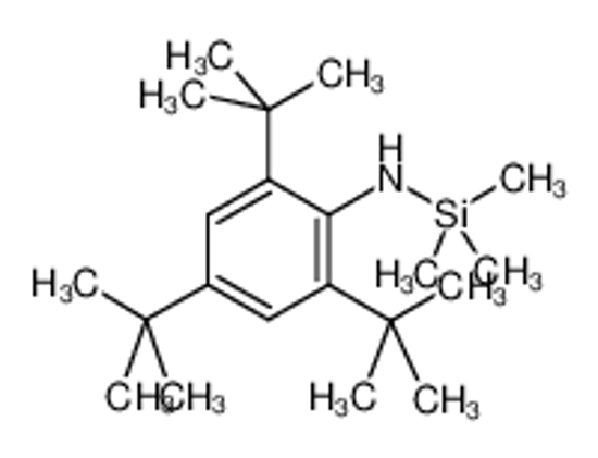 Picture of 2,4,6-tritert-butyl-N-trimethylsilylaniline