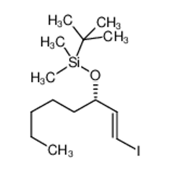 Picture of (3S)-1-Iodo-3-(tert-butyldimethylsilyloxy)-1-octene