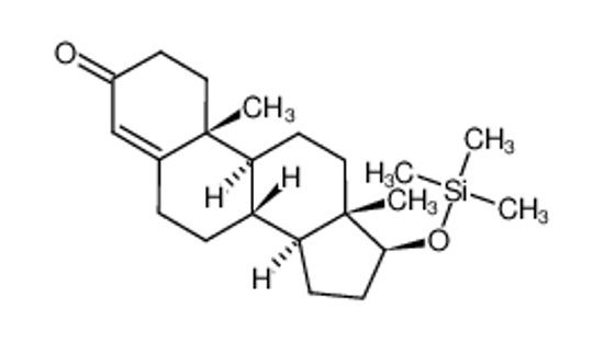 Picture of (8R,9S,10R,13S,14S,17S)-10,13-dimethyl-17-trimethylsilyloxy-1,2,6,7,8,9,11,12,14,15,16,17-dodecahydrocyclopenta[a]phenanthren-3-one