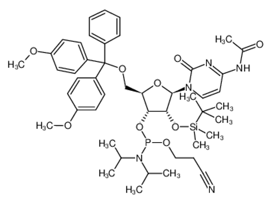 Picture of DMT-2′O-TBDMS-rC(ac) Phosphoramidite