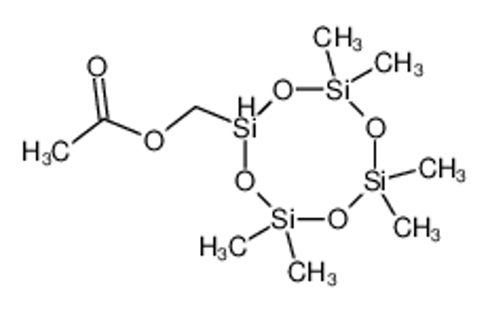 Picture of (2,4,4,6,6,8,8-heptamethyl-1,3,5,7,2,4,6,8-tetraoxatetrasilocan-2-yl) acetate