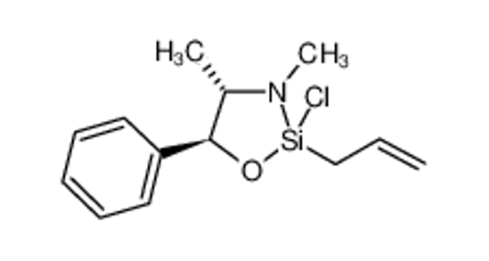Picture of (4S,5S)-2-chloro-3,4-dimethyl-5-phenyl-2-prop-2-enyl-1,3,2-oxazasilolidine