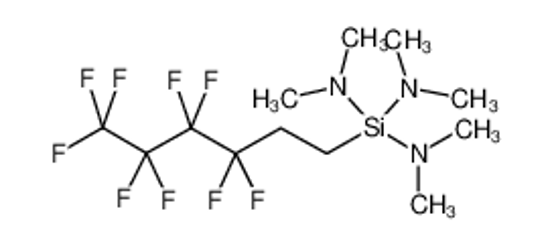 Picture of N-[bis(dimethylamino)-(1,1,2,2,3,3,6,6,6-nonafluorohexyl)silyl]-N-methylmethanamine