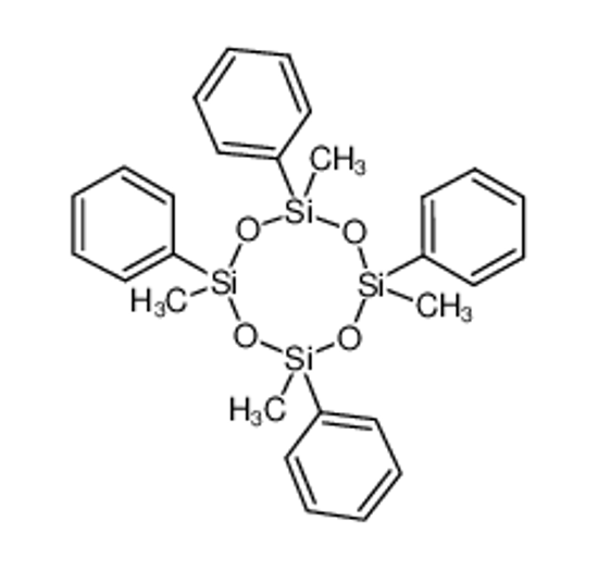 Picture of 2,4,6,8-tetramethyl-2,4,6,8-tetraphenyl-1,3,5,7,2,4,6,8-tetraoxatetrasilocane