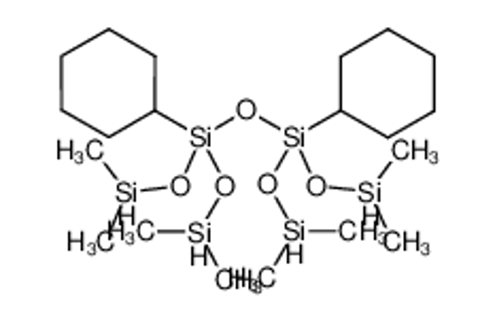 Picture of [cyclohexyl-[cyclohexyl-bis[(dimethyl-λ<sup>3</sup>-silanyl)oxy]silyl]oxy-(dimethyl-λ<sup>3</sup>-silanyl)oxysilyl]oxy-dimethylsilicon
