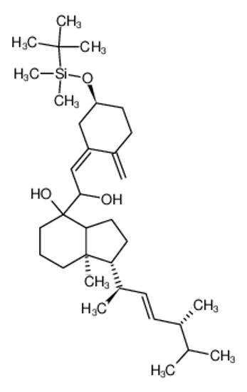 Picture of (3β,5Z,7R,8α,22E)-3S-tert-Butyldimethylsilyl-9,10-secoergosta-5,10(19),22-triene-7,8-diol