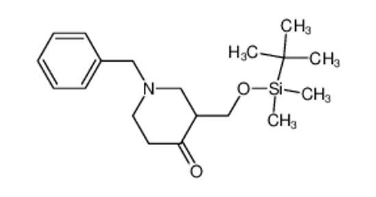 Imagem de 1-benzyl-3-[[tert-butyl(dimethyl)silyl]oxymethyl]piperidin-4-one