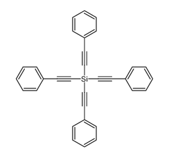 Picture of tetrakis(2-phenylethynyl)silane