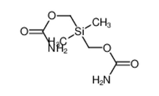 Picture of [carbamoyloxymethyl(dimethyl)silyl]methyl carbamate