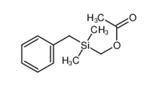 Picture of [benzyl(dimethyl)silyl]methyl acetate