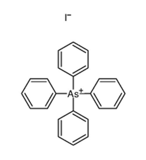 Picture of tetraphenylarsanium,iodide