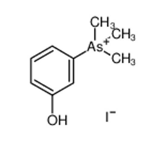 Picture of (3-hydroxyphenyl)-trimethylarsanium,iodide