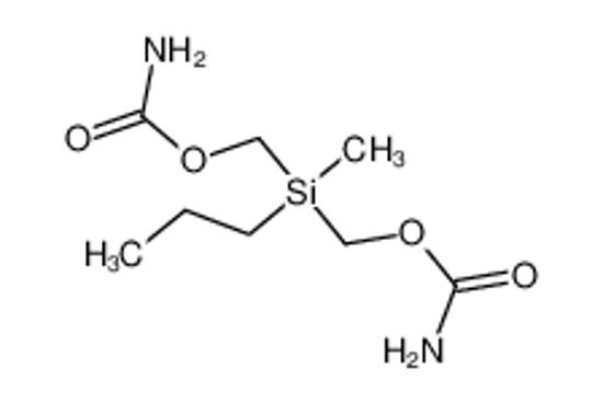 Picture of (carbamoyloxymethyl-methyl-propylsilyl)methyl carbamate